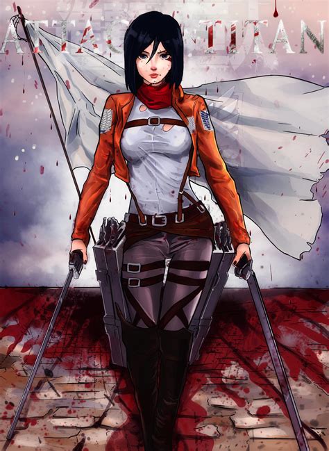 mikasa hot|Explore the Best Mikasahot Art